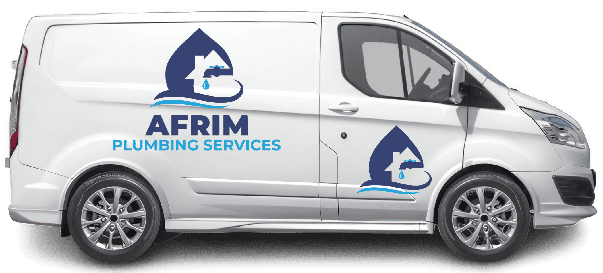 Afrim Plumbing Services Work Van