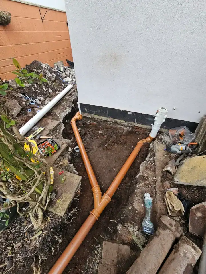 Ground Work And New Soil Pipe Installation 04