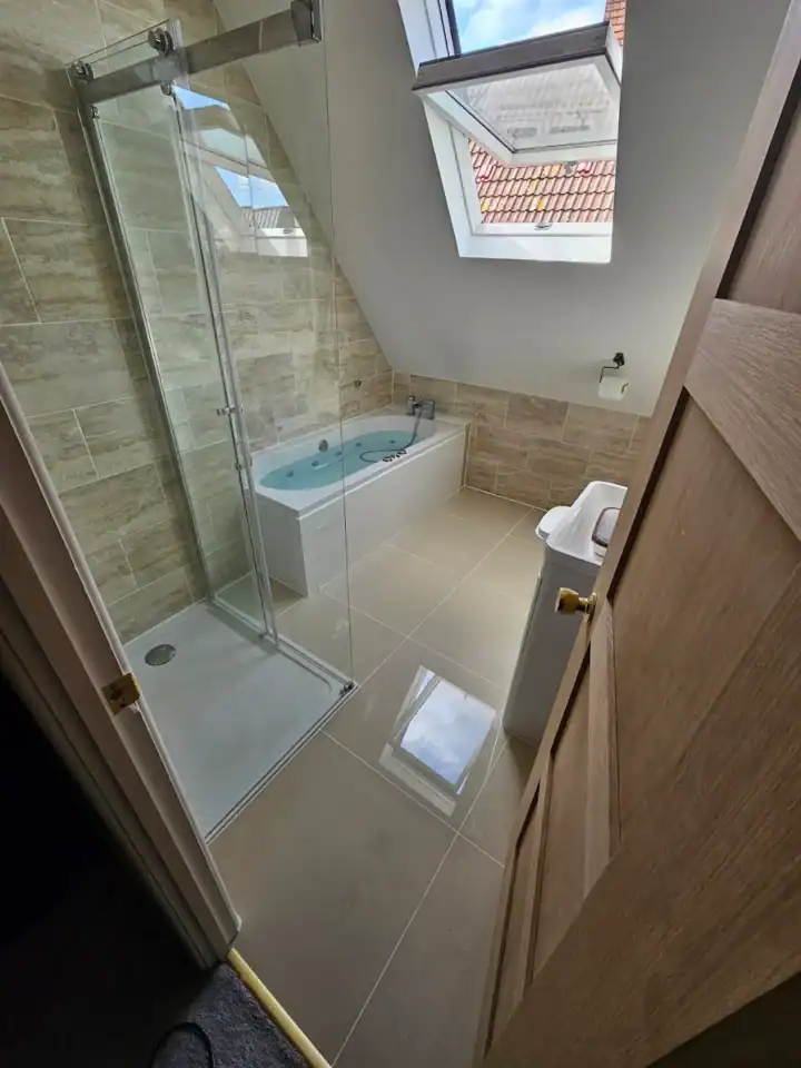 New Rain Shower Enclosure Installation 05